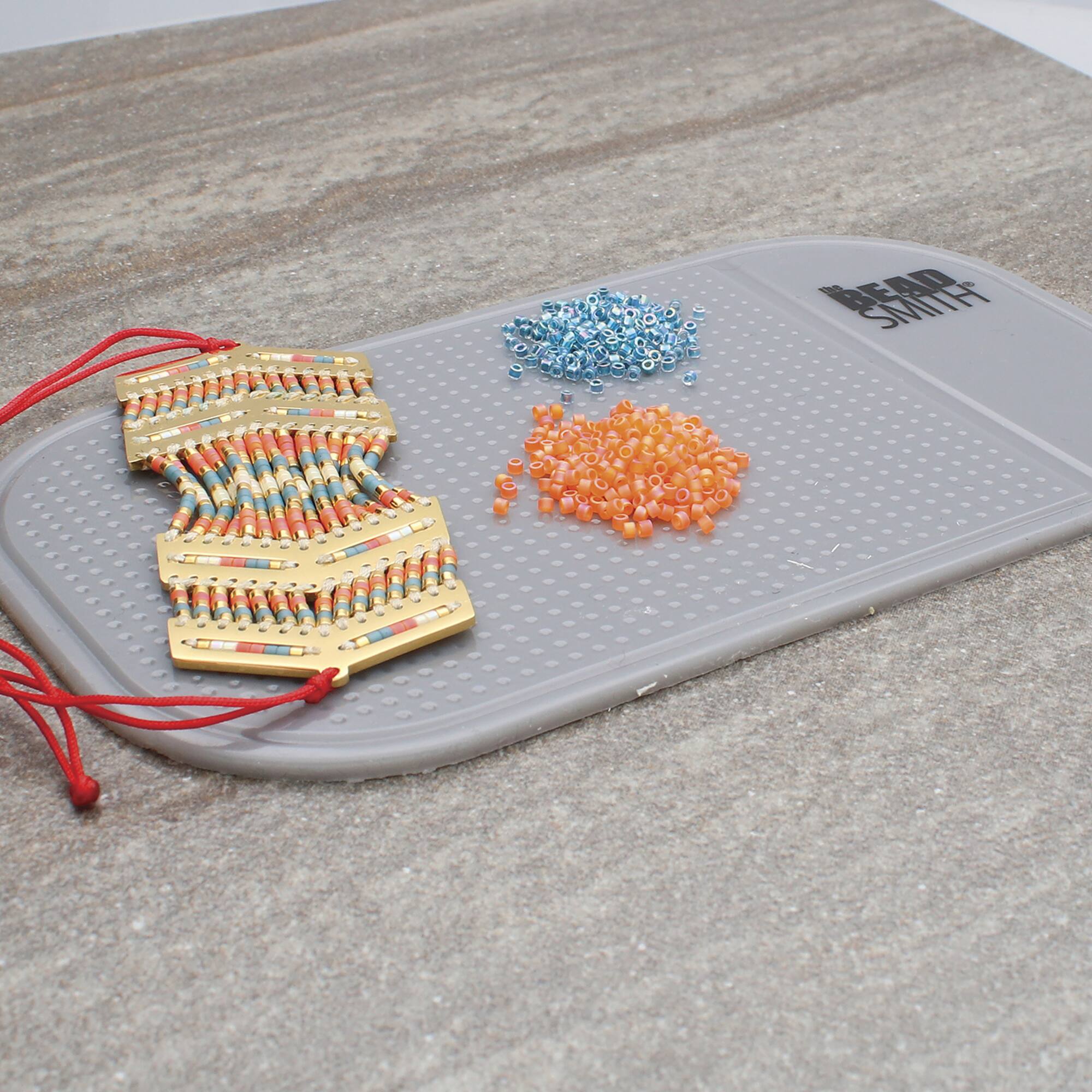 The Beadsmith® Sticky Bead Mat, 5.5" x 3.25"